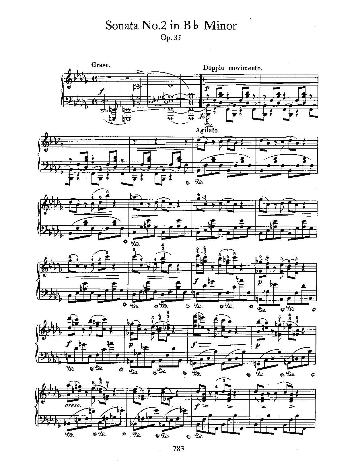 Piano Sonata No.2, Op.35
