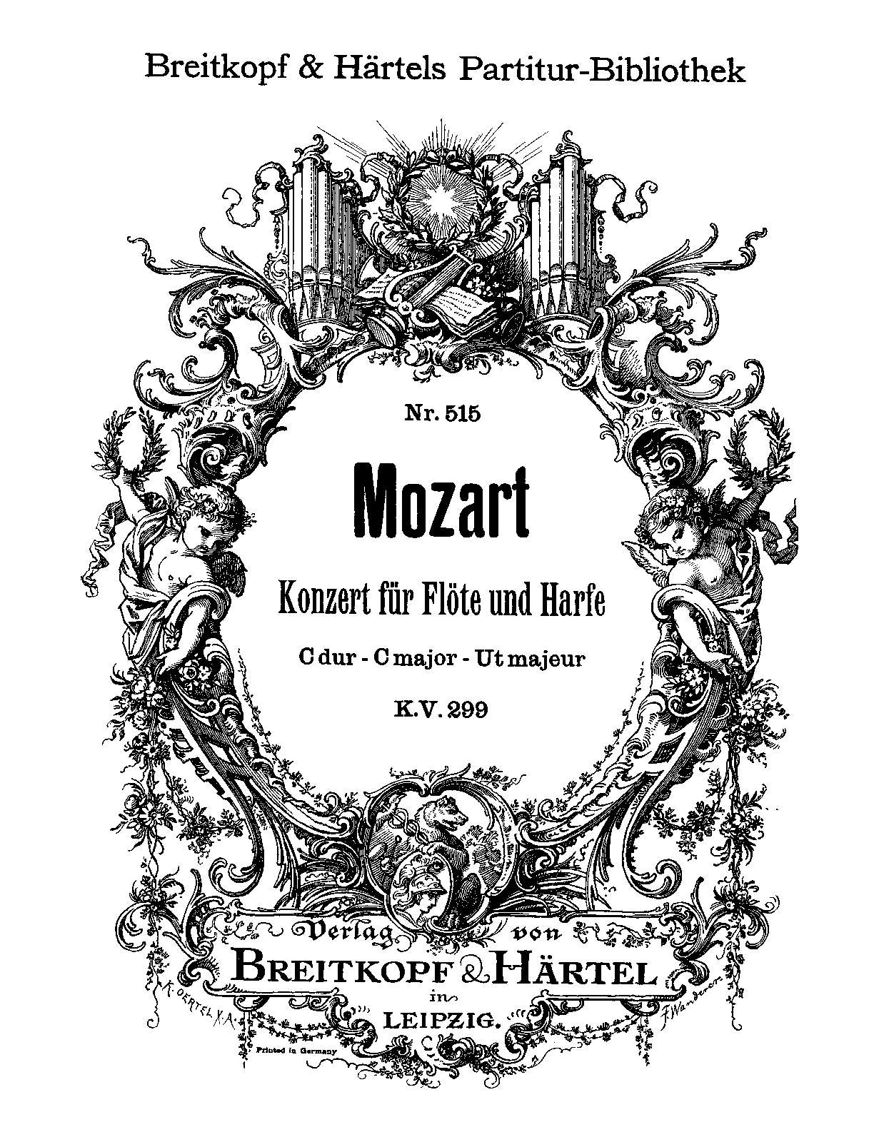 Flute and Harp Concerto in C major, K.299/297c
