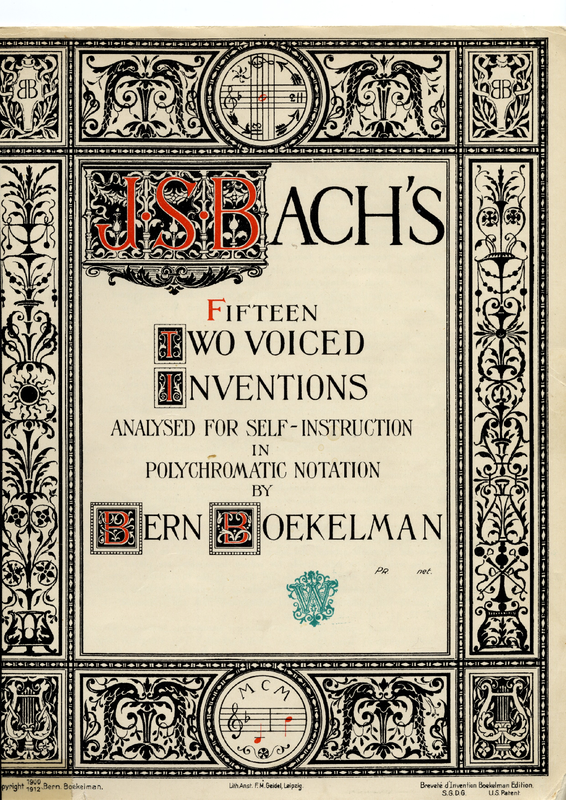 15 Inventions, BWV 772-786