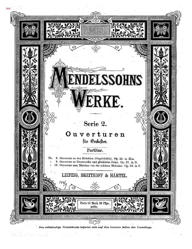 Die Hebriden, Op.26