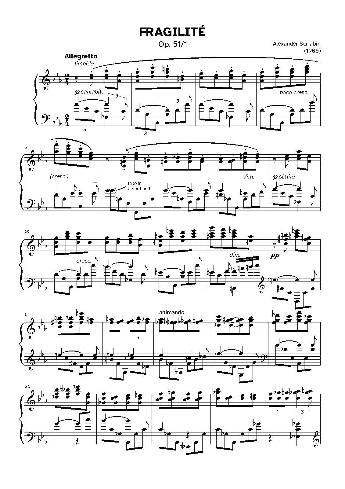 4 Pieces, Op.51