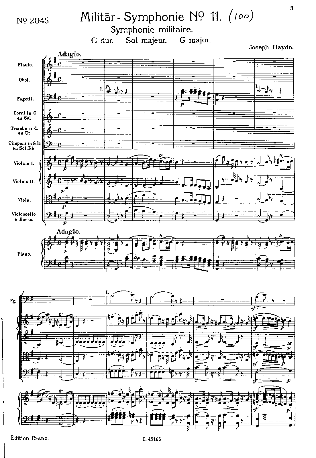 Symphony No.100 in G major, Hob.I:100