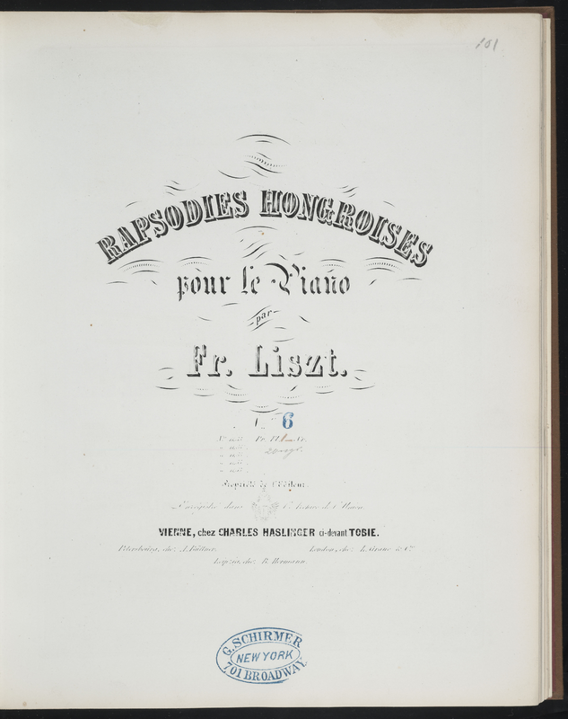 Hungarian Rhapsody No.6, S.244/6