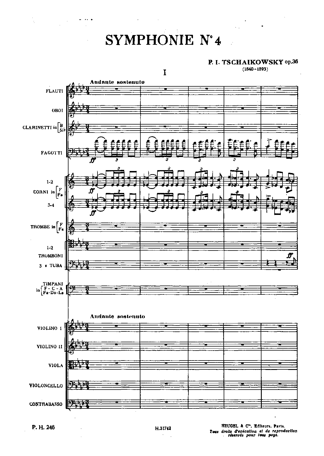 Symphony No.4, Op.36