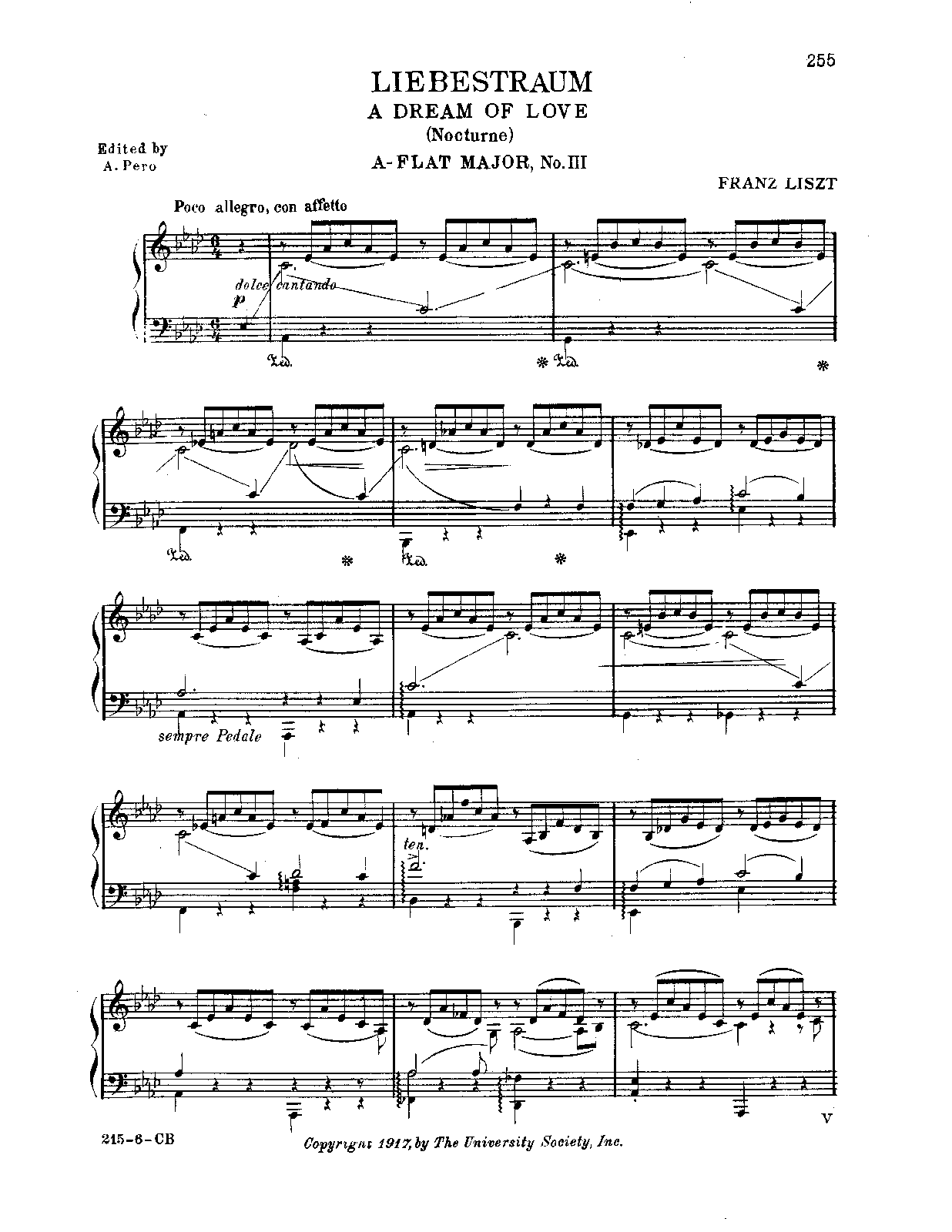 Liebesträume, S.541