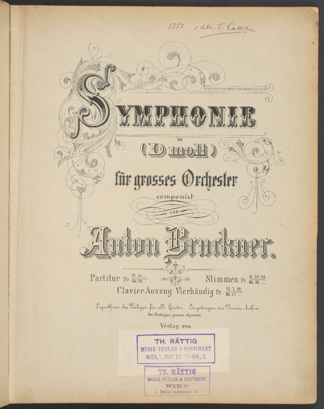 Symphony No.3 in D minor, WAB 103