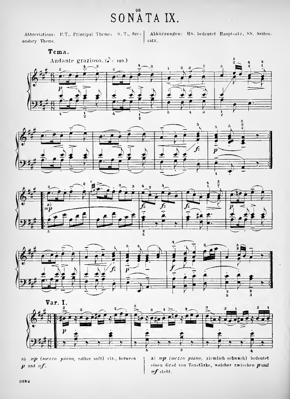 Piano Sonata No.11 in A major, K.331/300i