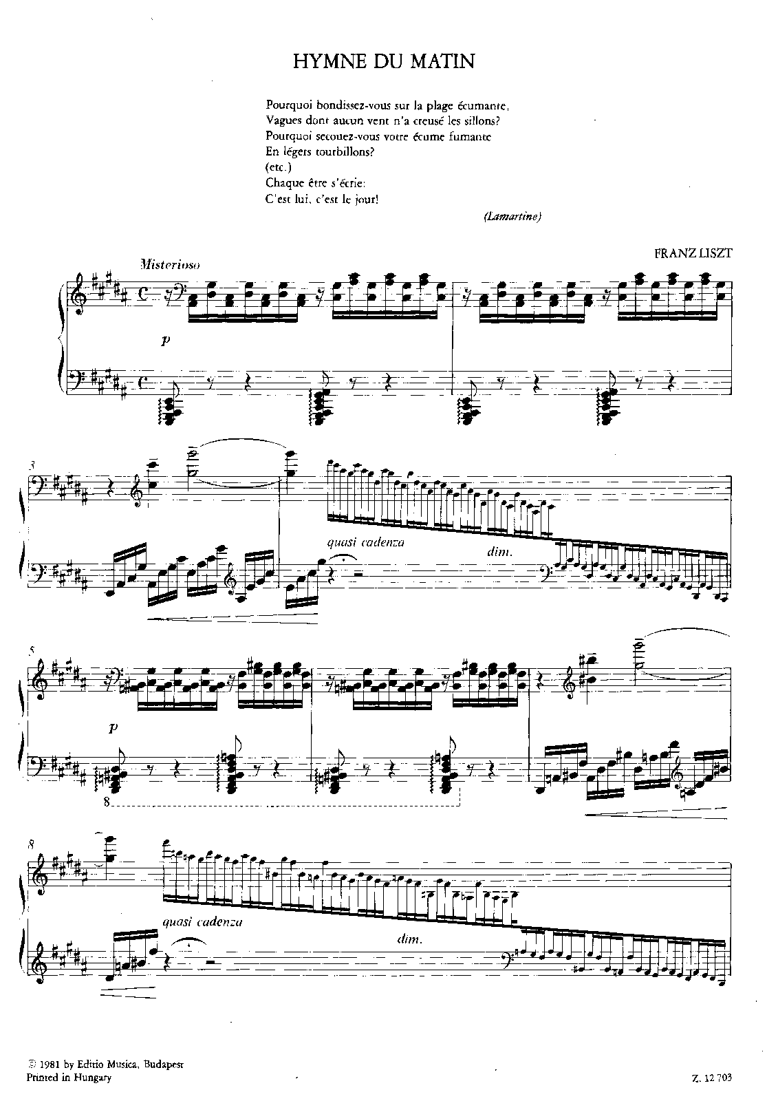 Harmonies poétiques et religieuses II, S.172a