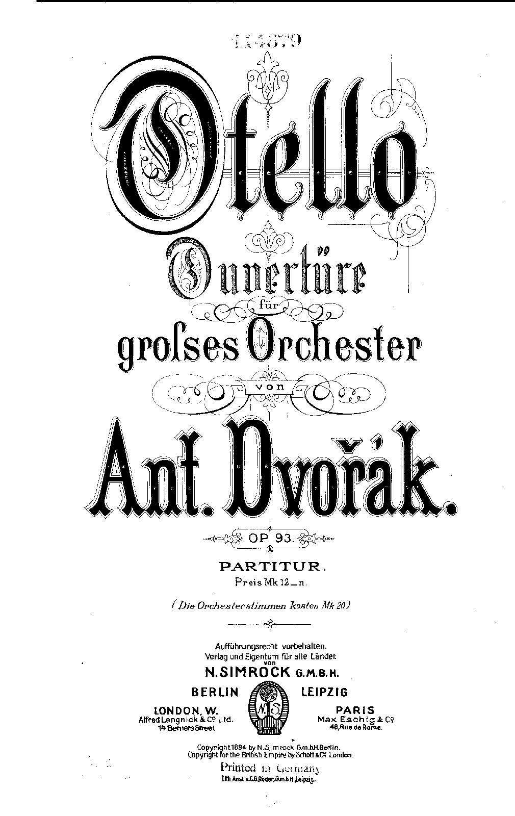 Othello, Op.93