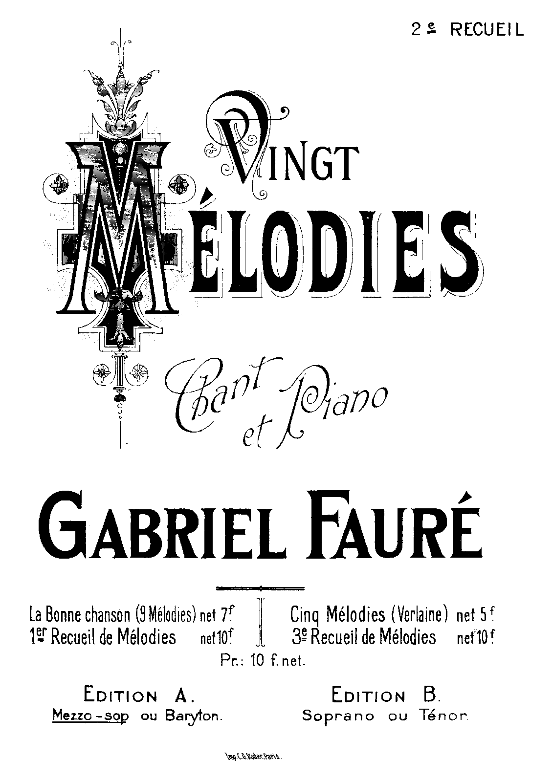 Mélodies