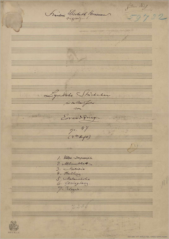 Lyric Pieces, Op.47