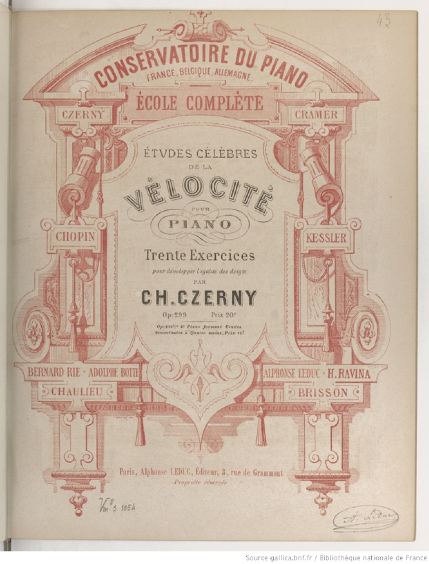 Die Schule der Geläufigkeit, Op.299