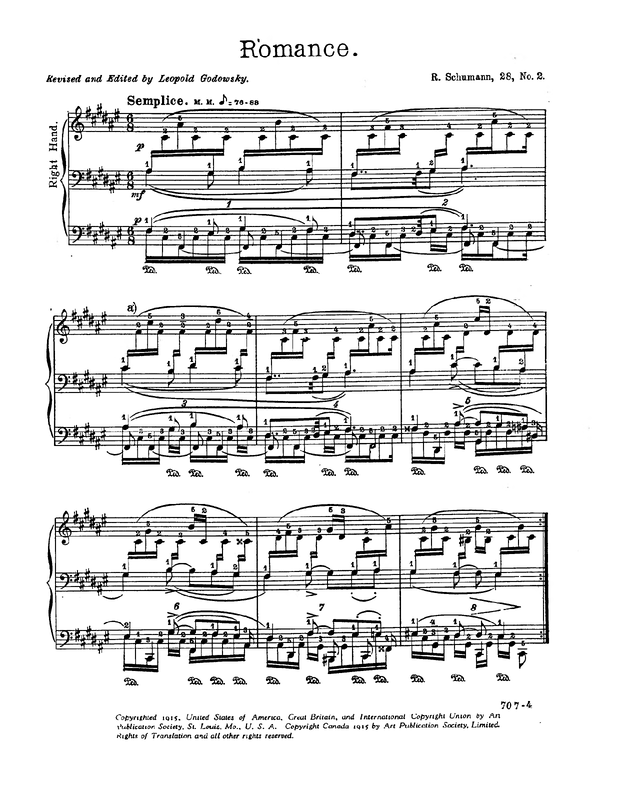 3 Romanzen, Op.28