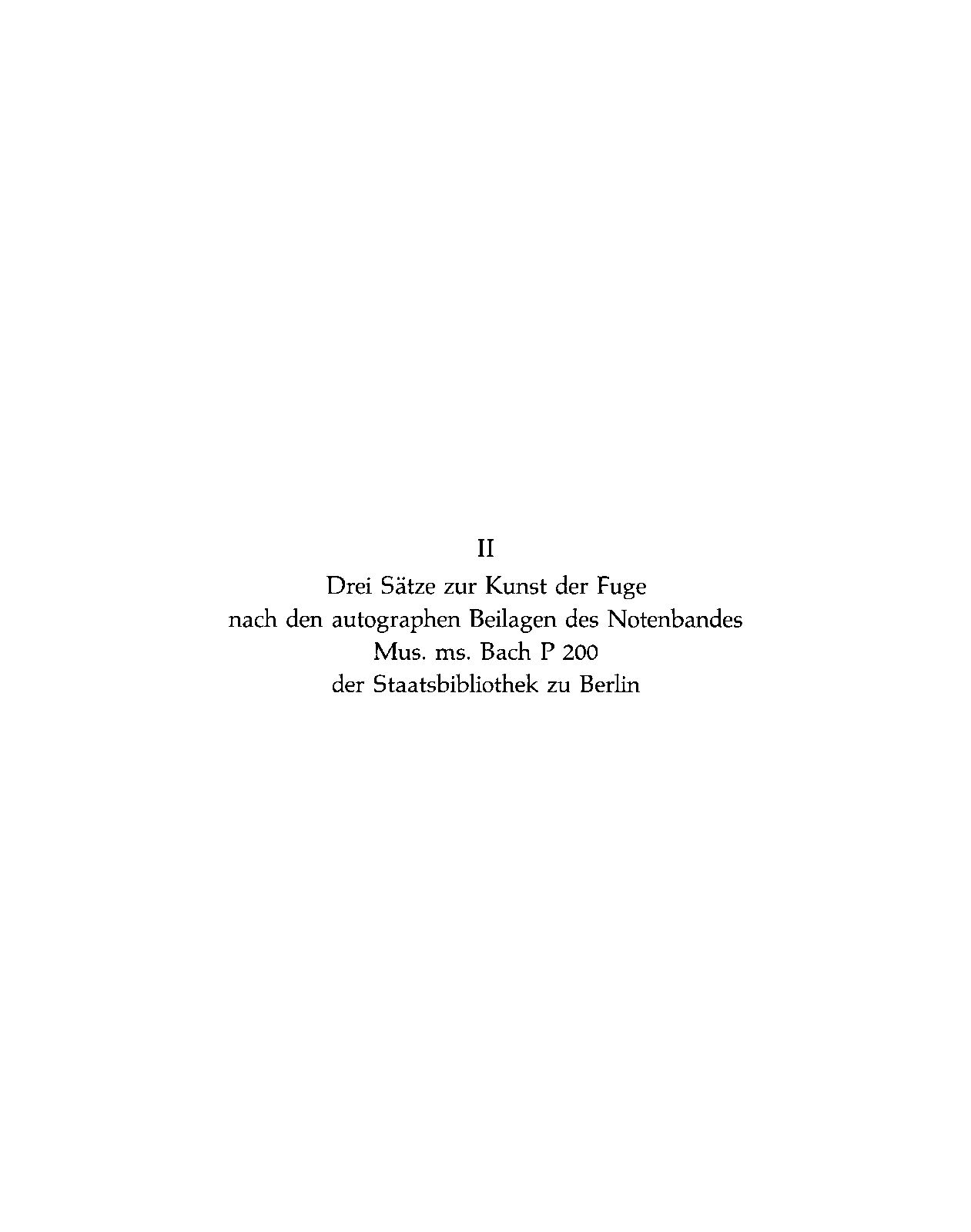 Die Kunst der Fuge, BWV 1080