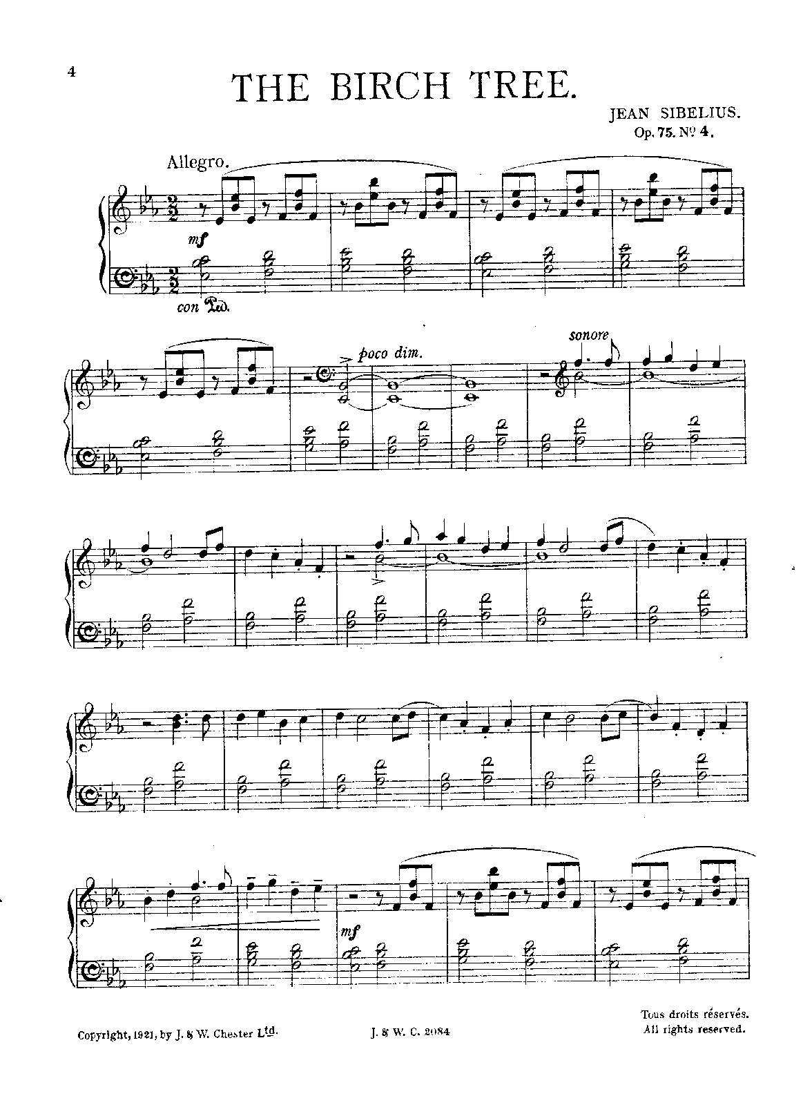 5 Pieces for Piano, Op.75