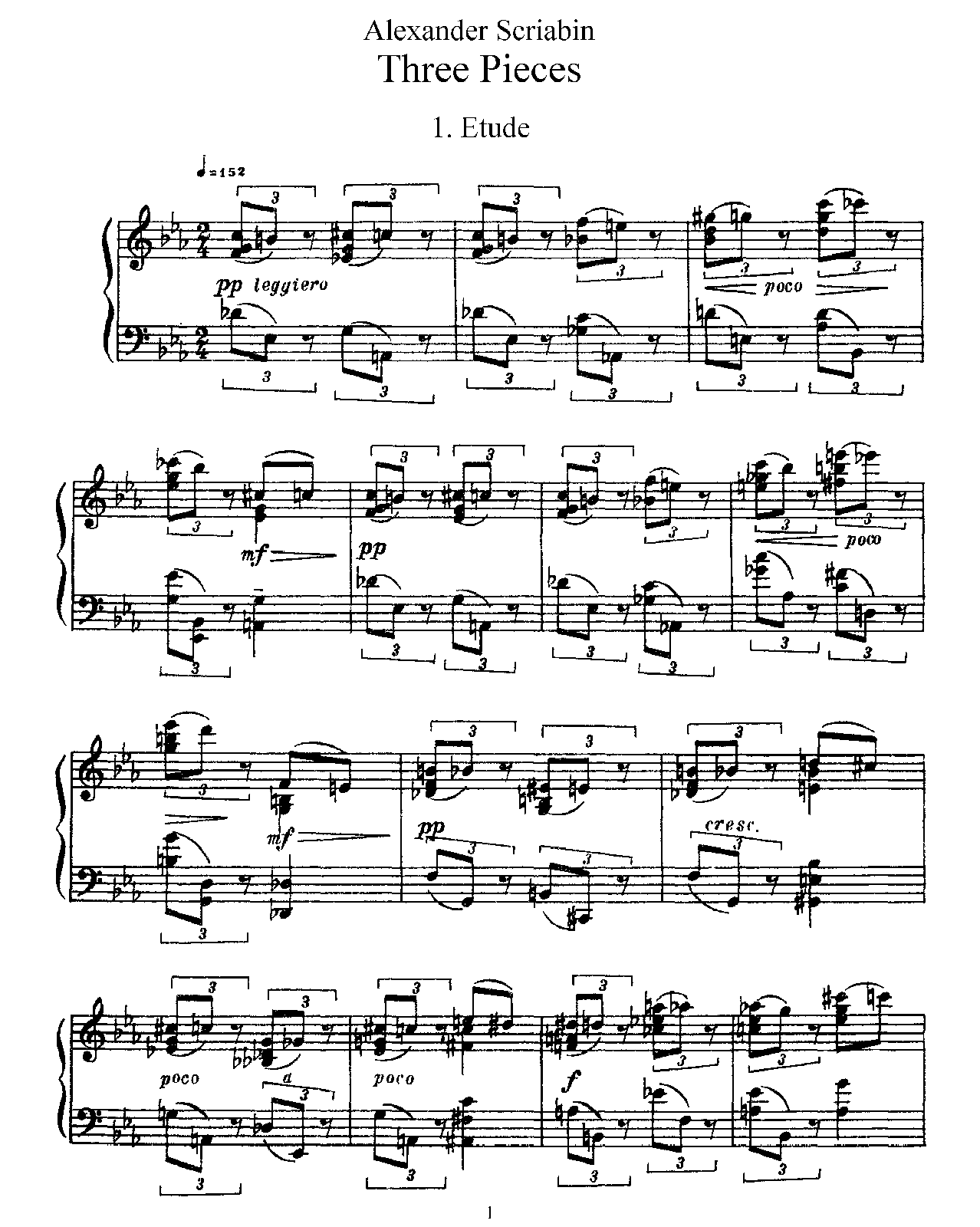 3 Pieces, Op.49