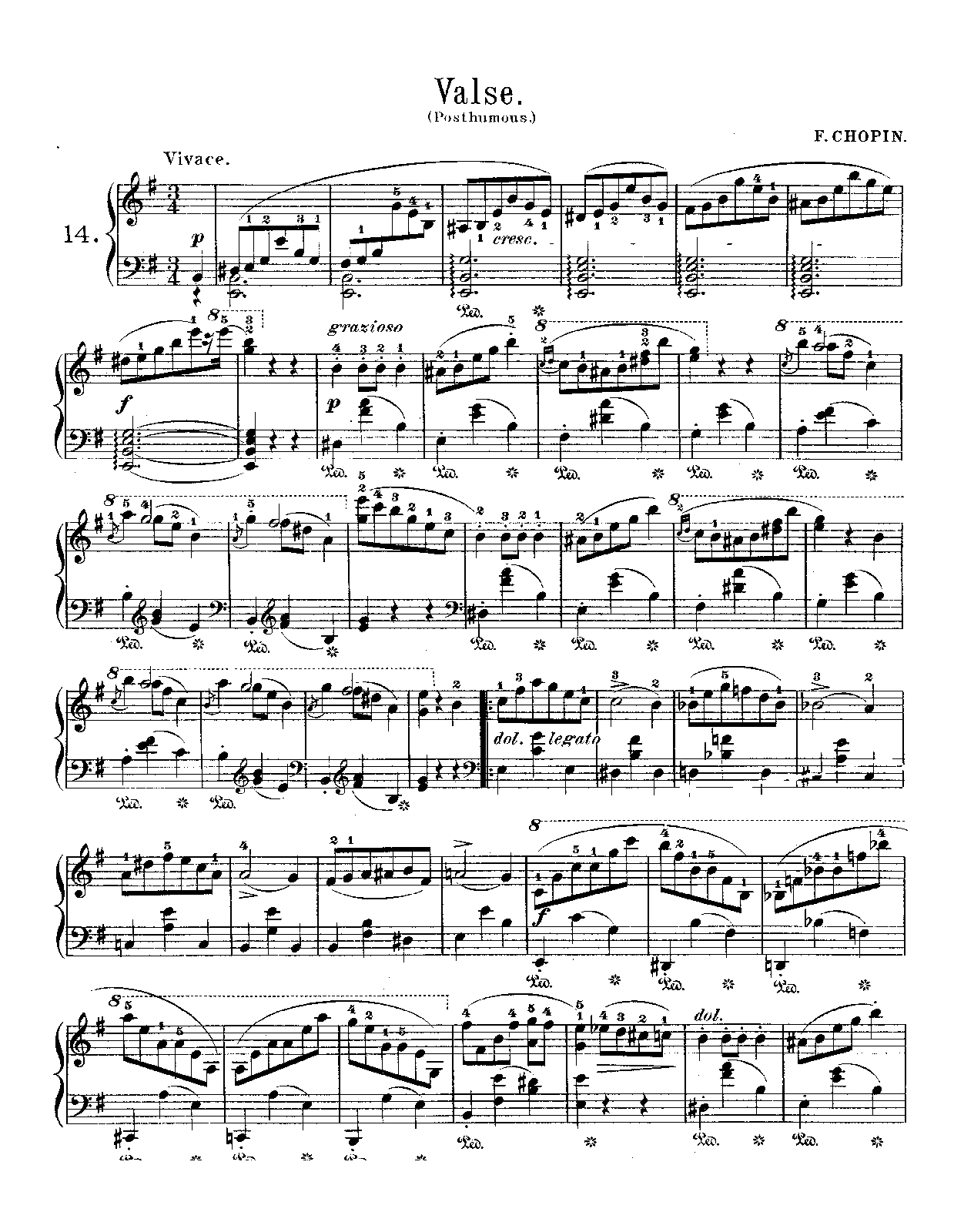 Waltz in E minor, B.56