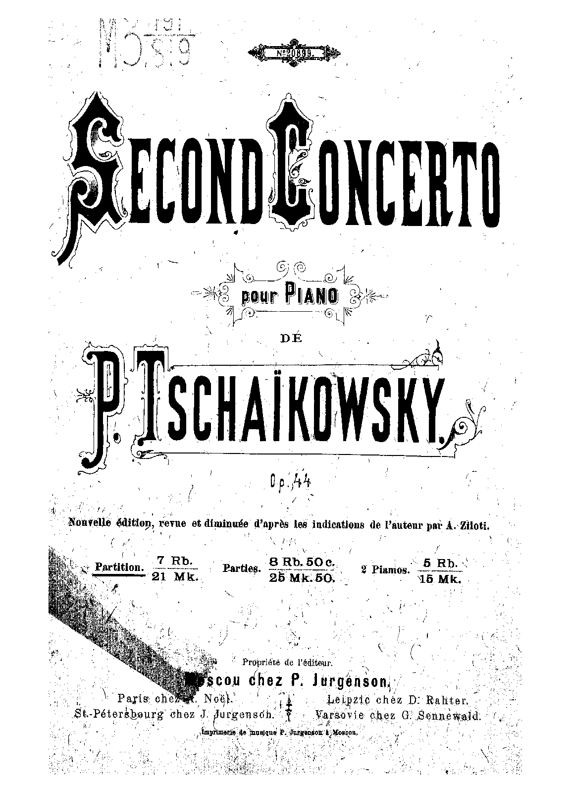 Piano Concerto No.2, Op.44