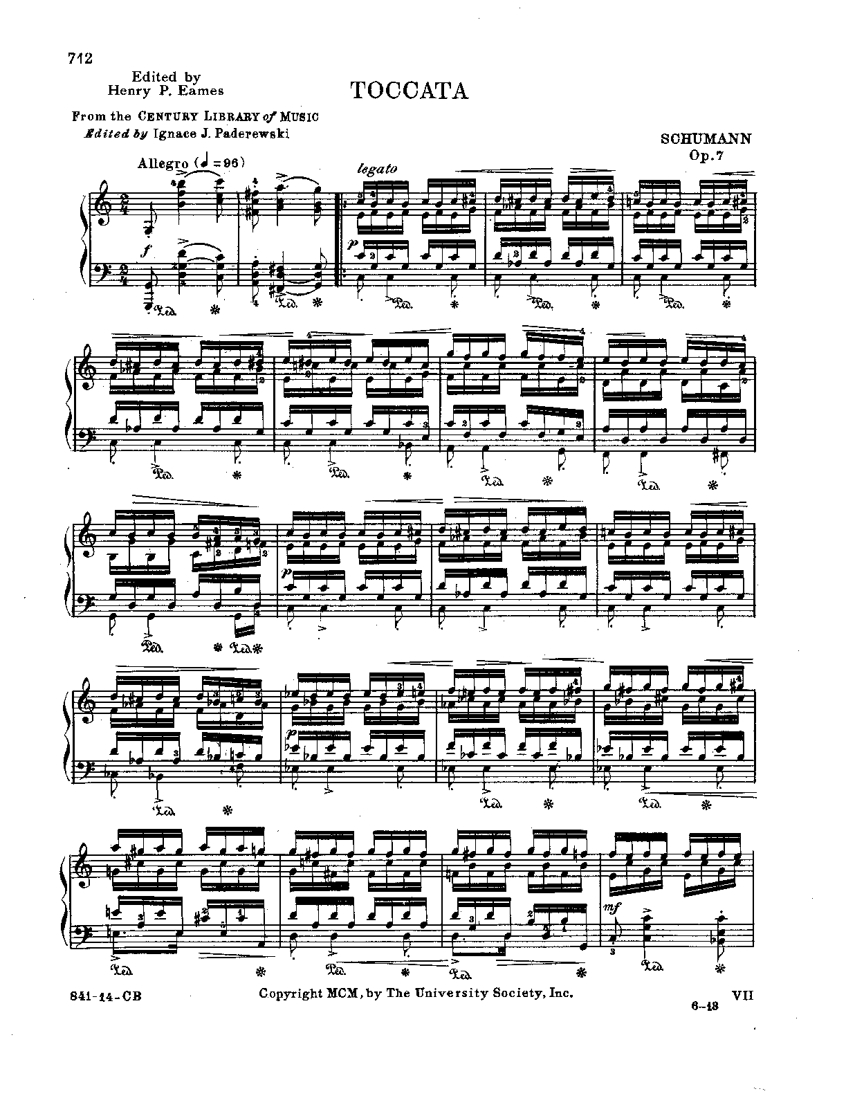 Toccata, Op.7