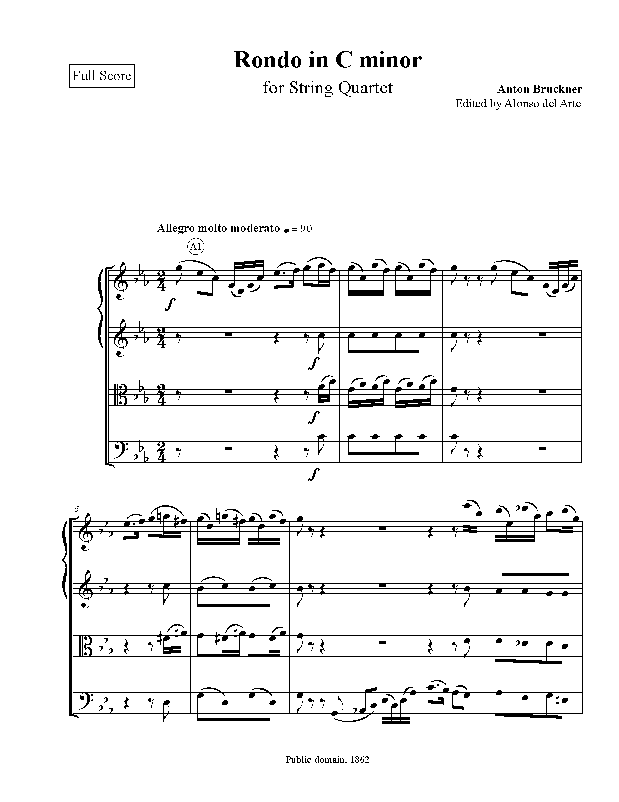 Rondo in C minor, WAB 208