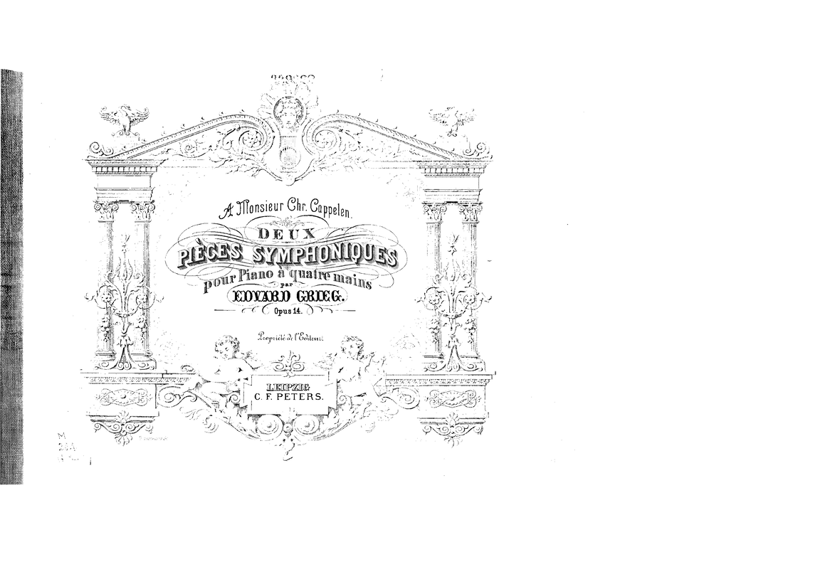 2 Symphonic Pieces, Op.14