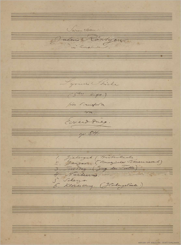 Lyric Pieces, Op.54