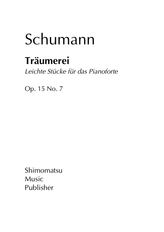 Kinderszenen, Op.15