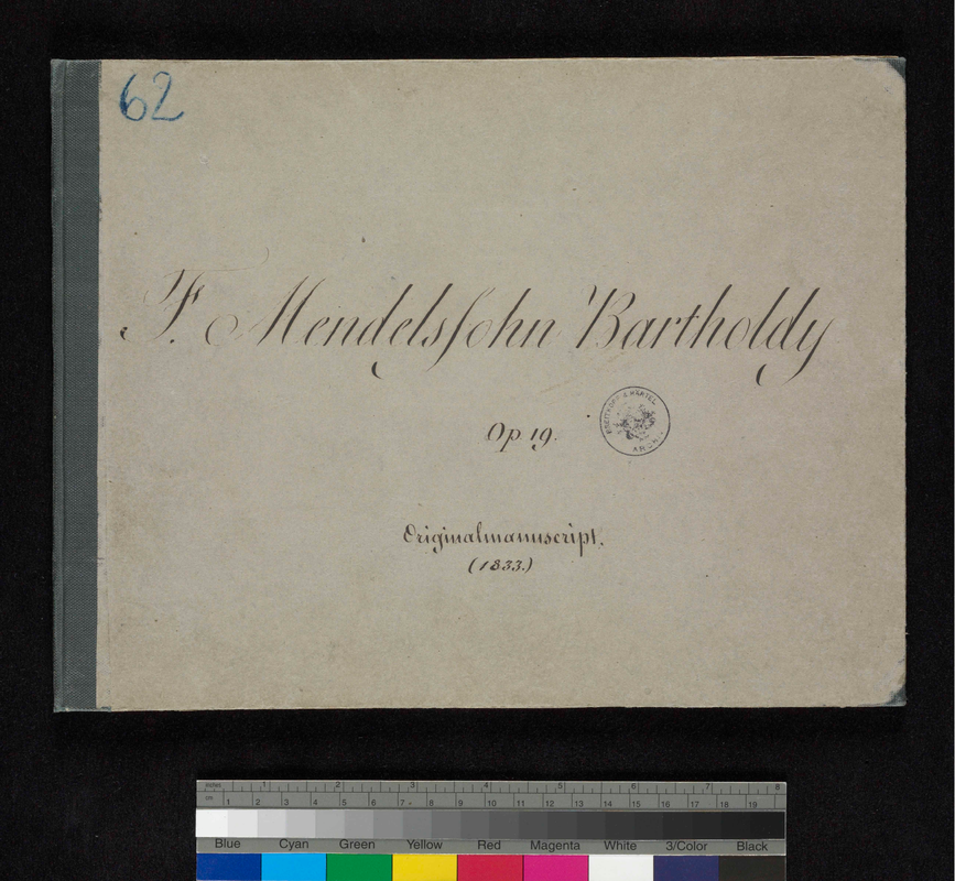 6 Gesänge, Op.19a