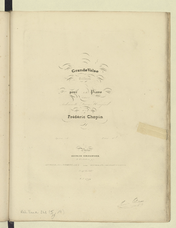 Grande valse brillante, Op.18