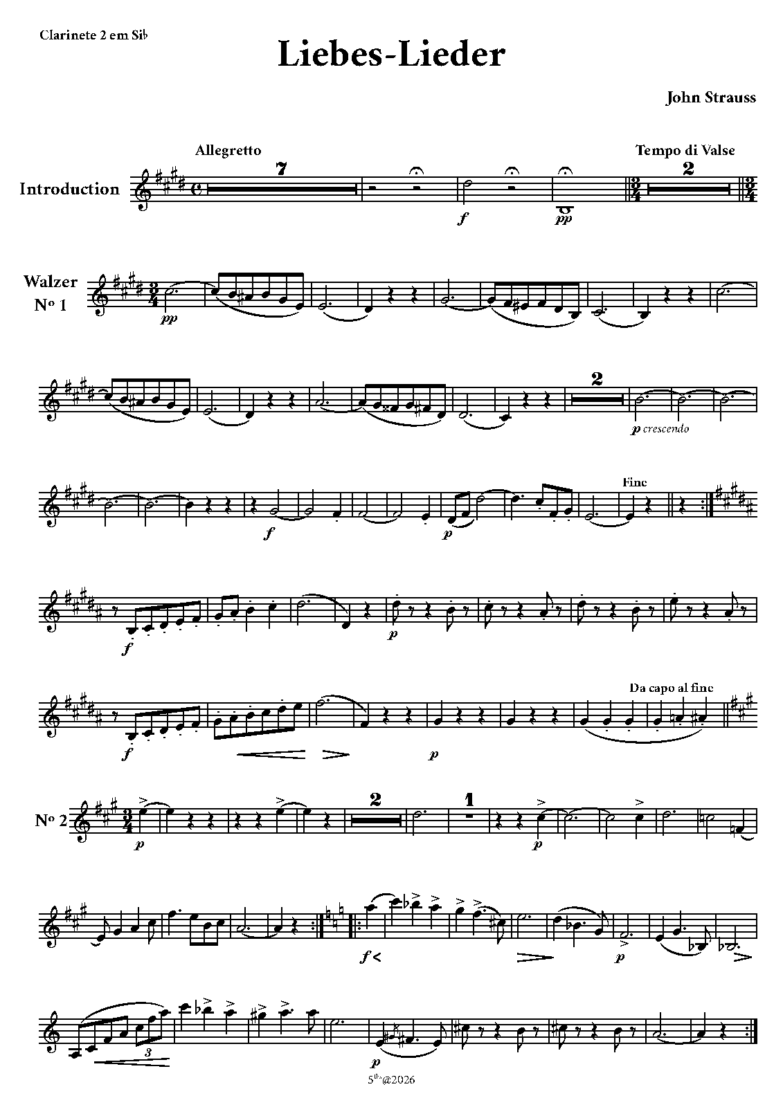 Liebes-Lieder Walzer, Op.114