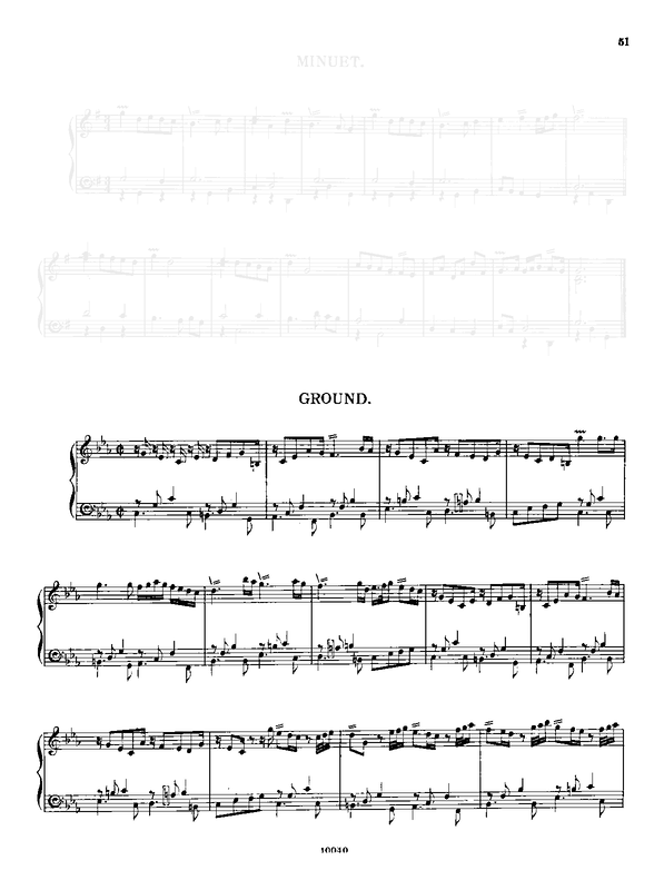 Ground in C minor, ZD 221