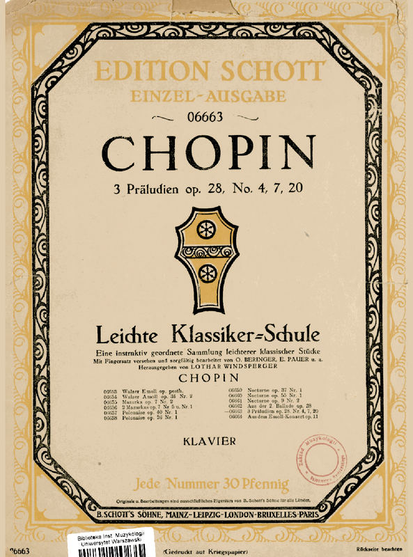 Preludes, Op.28