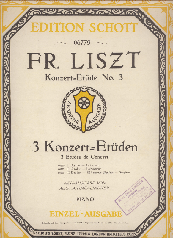 3 Études de concert, S.144