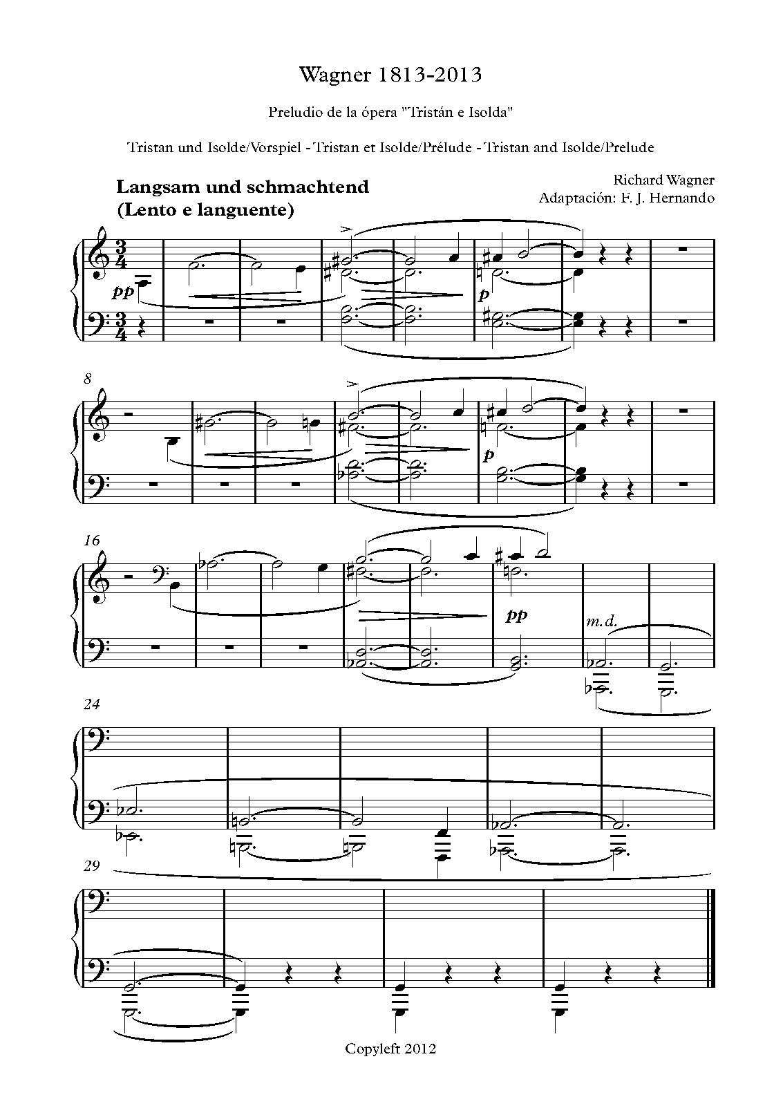 Wagner for Young Pianists