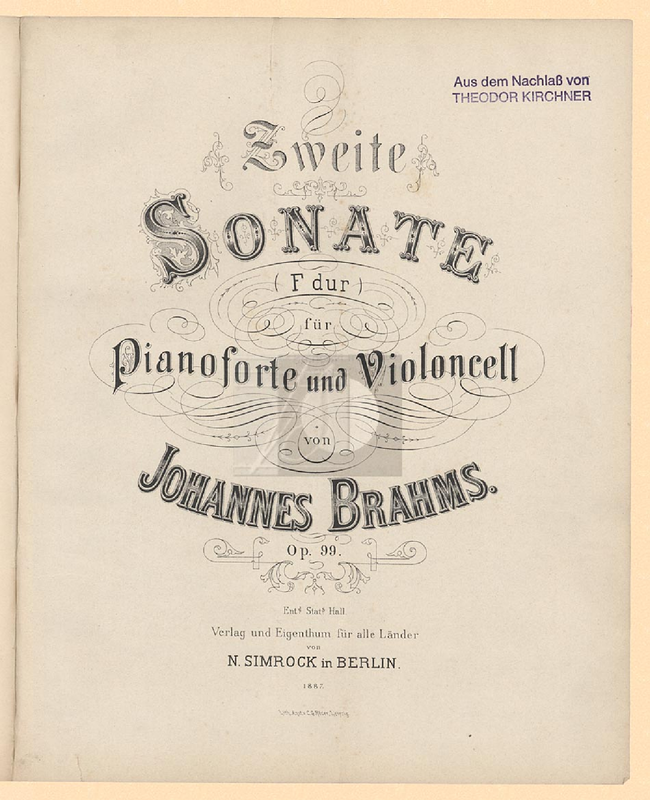 Cello Sonata No.2, Op.99