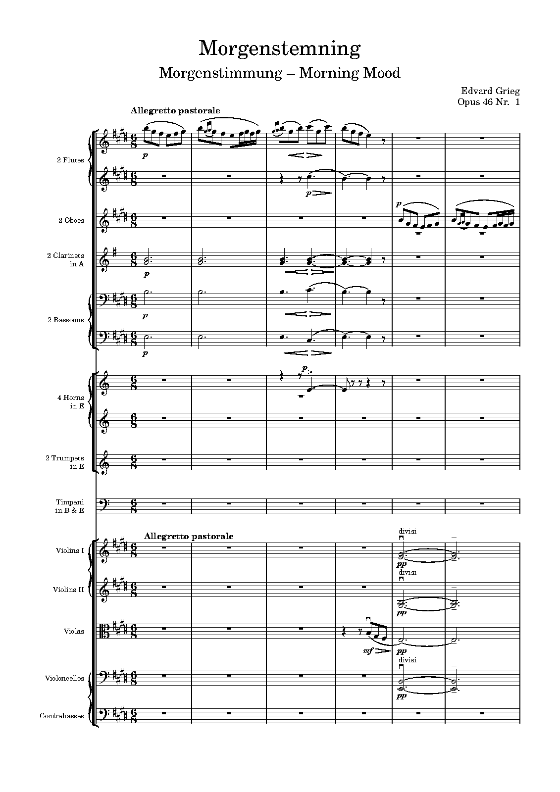 Peer Gynt Suite No.1, Op.46