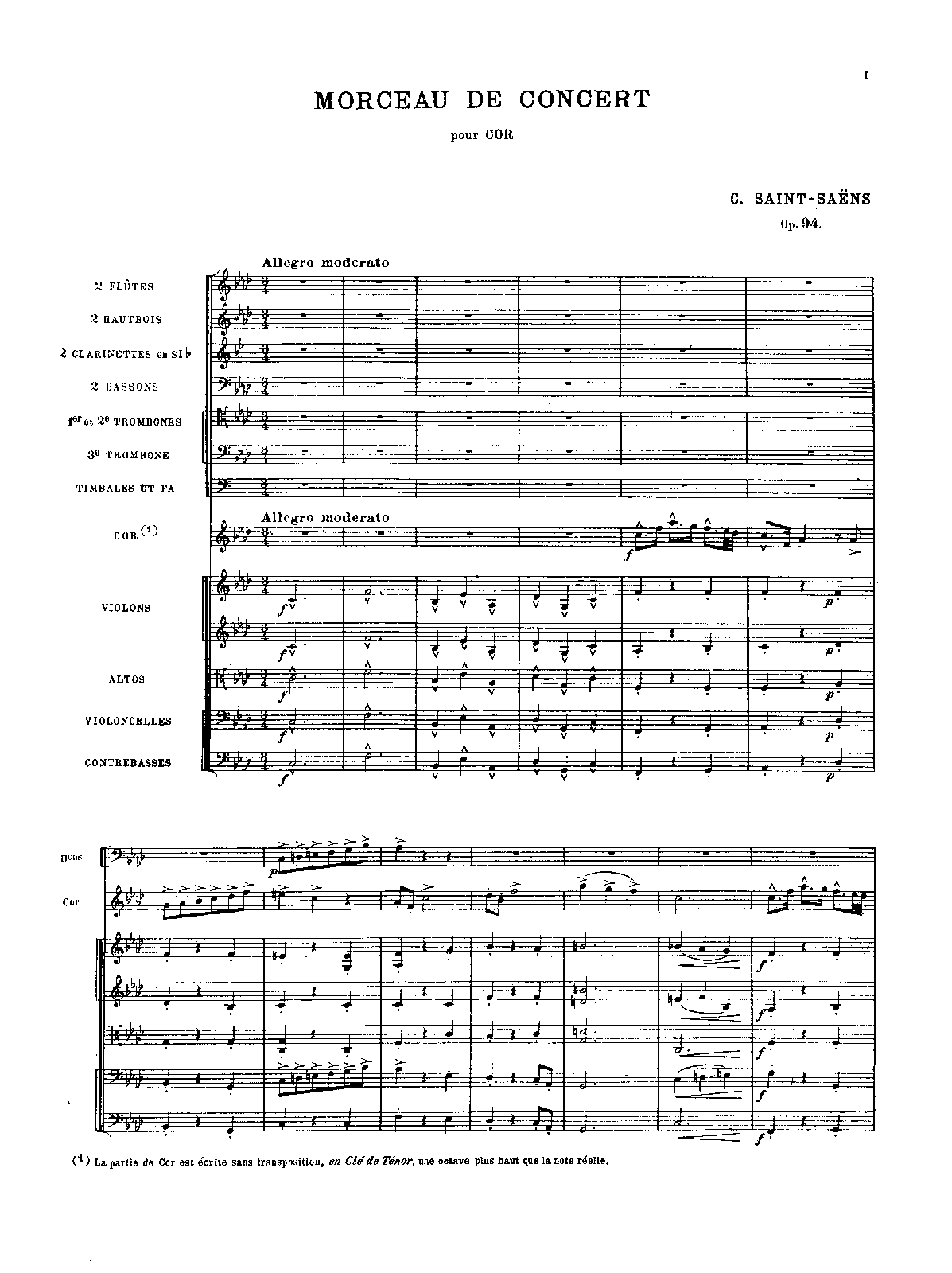Morceau de concert, Op.94