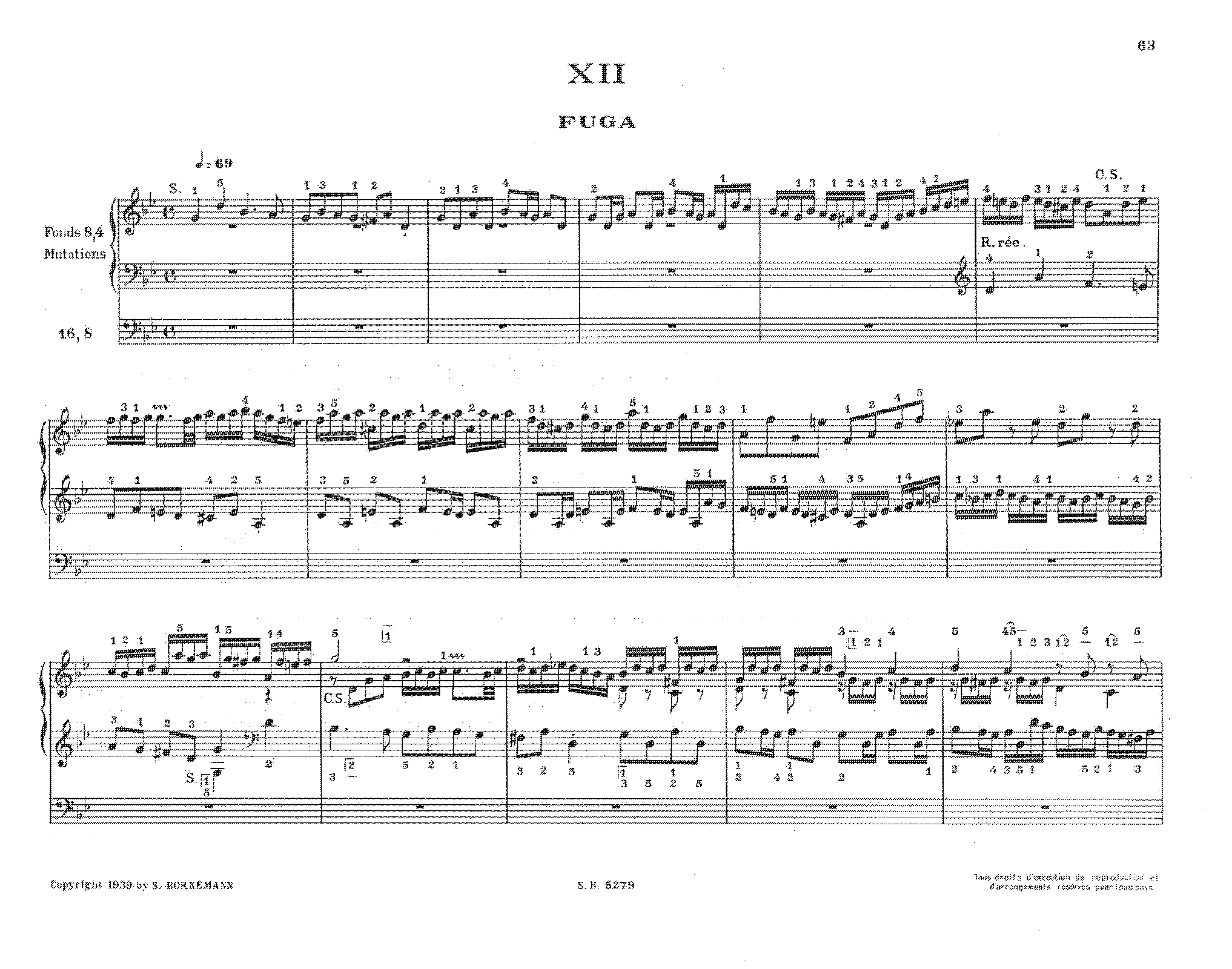 Fugue in G minor, BWV 578
