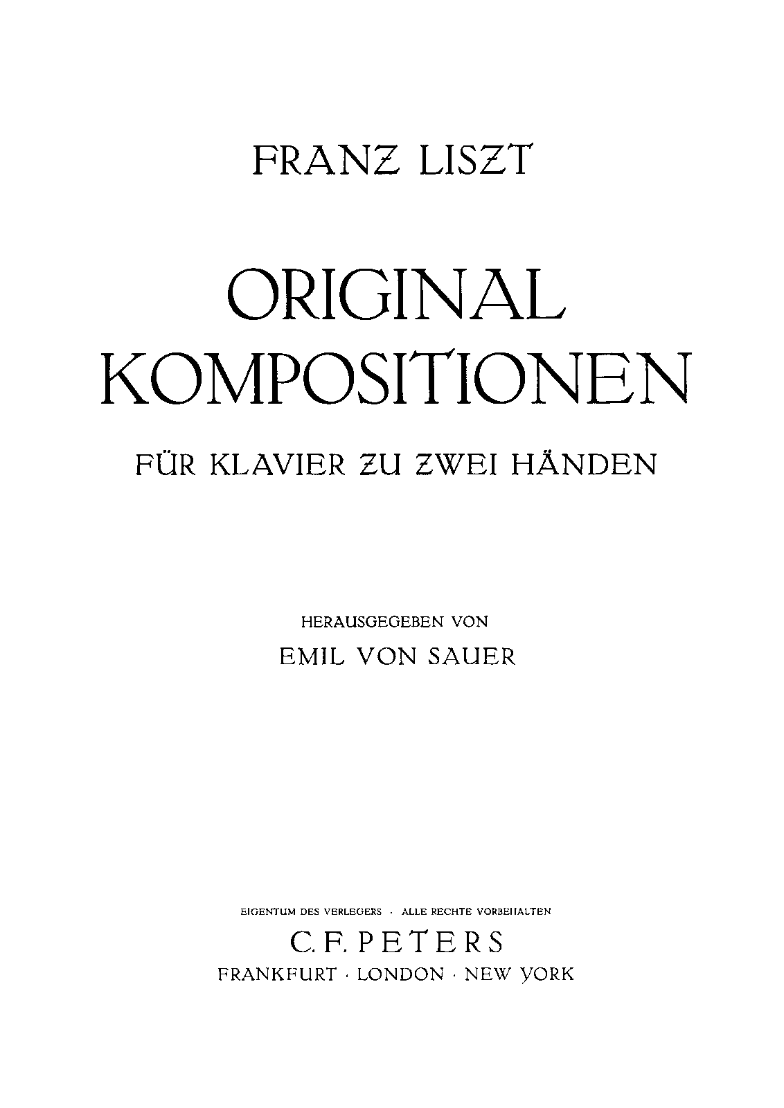 Liebesträume, S.541