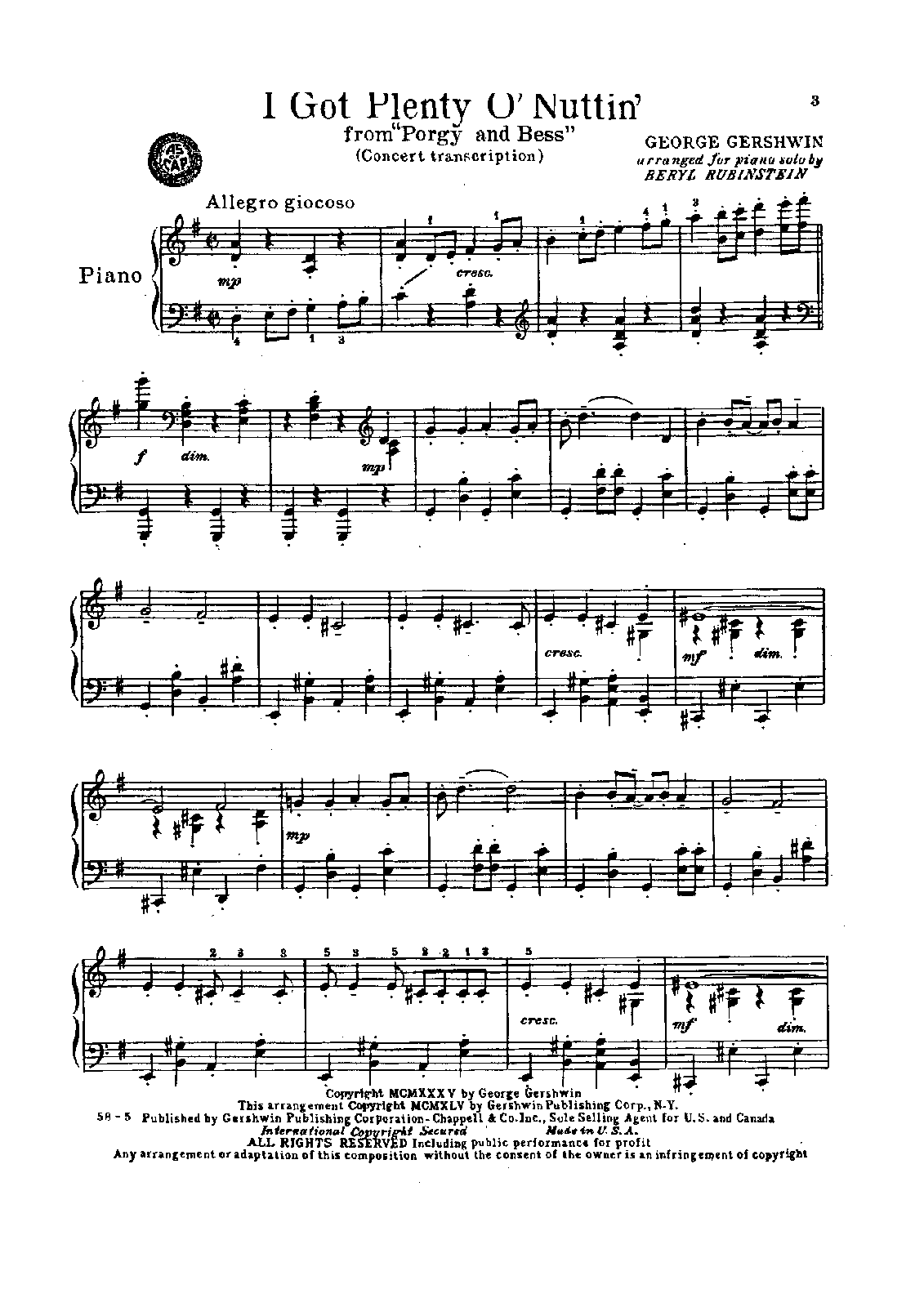 Porgy and Bess