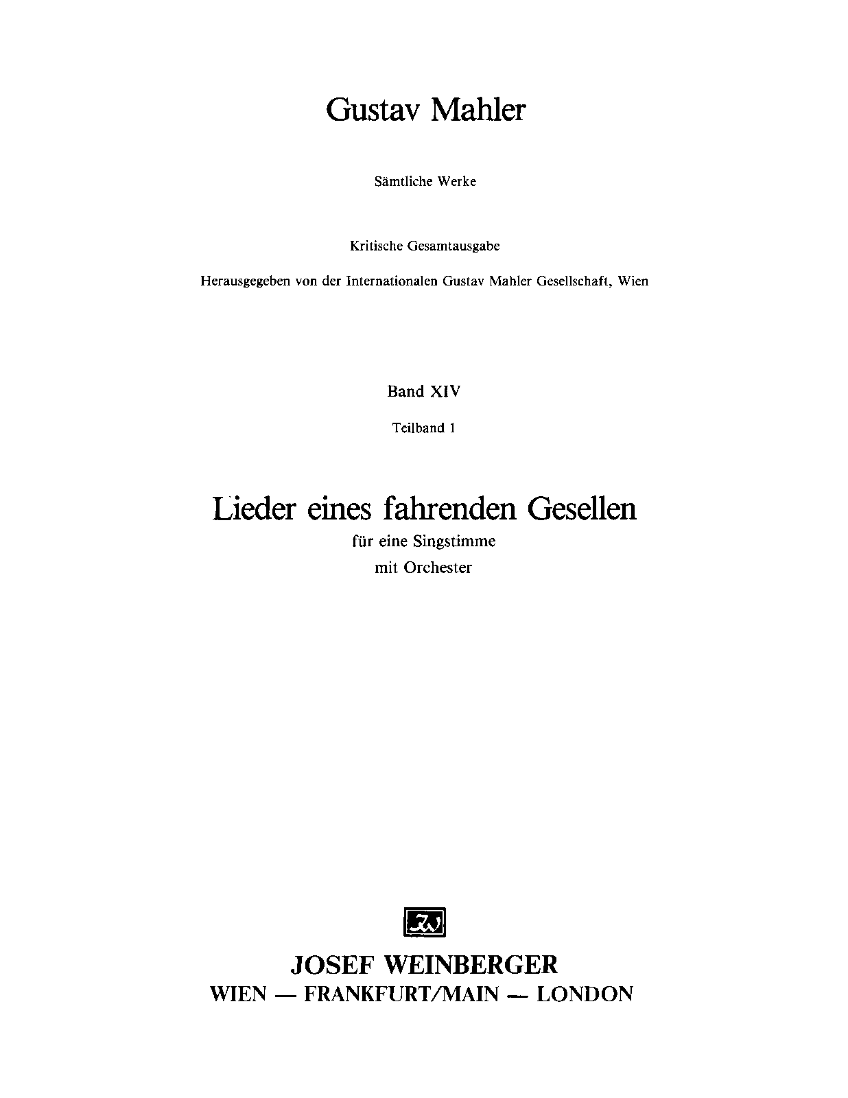 Sämtliche Werke