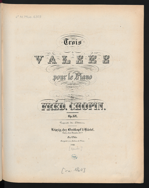 Waltzes, Op.64