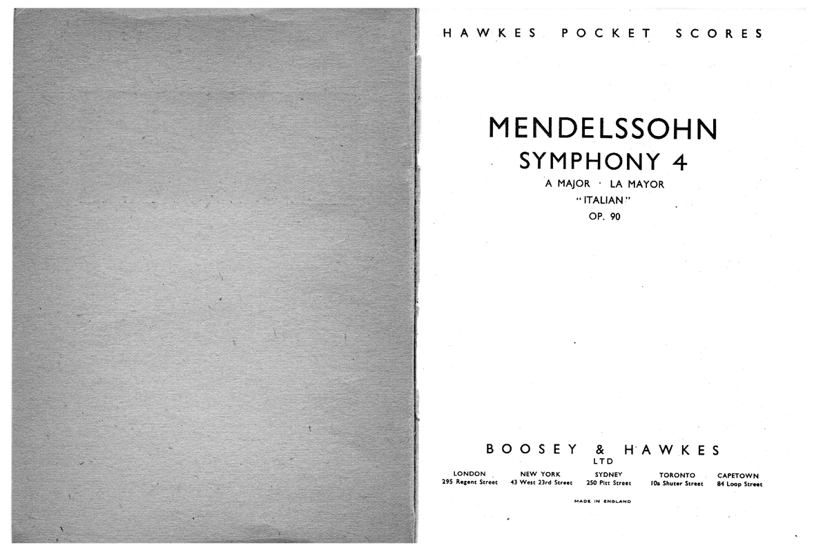 Symphony No.4, Op.90