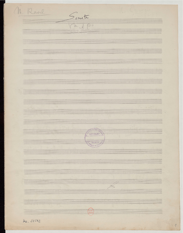 Violin Sonata No.2, M.77