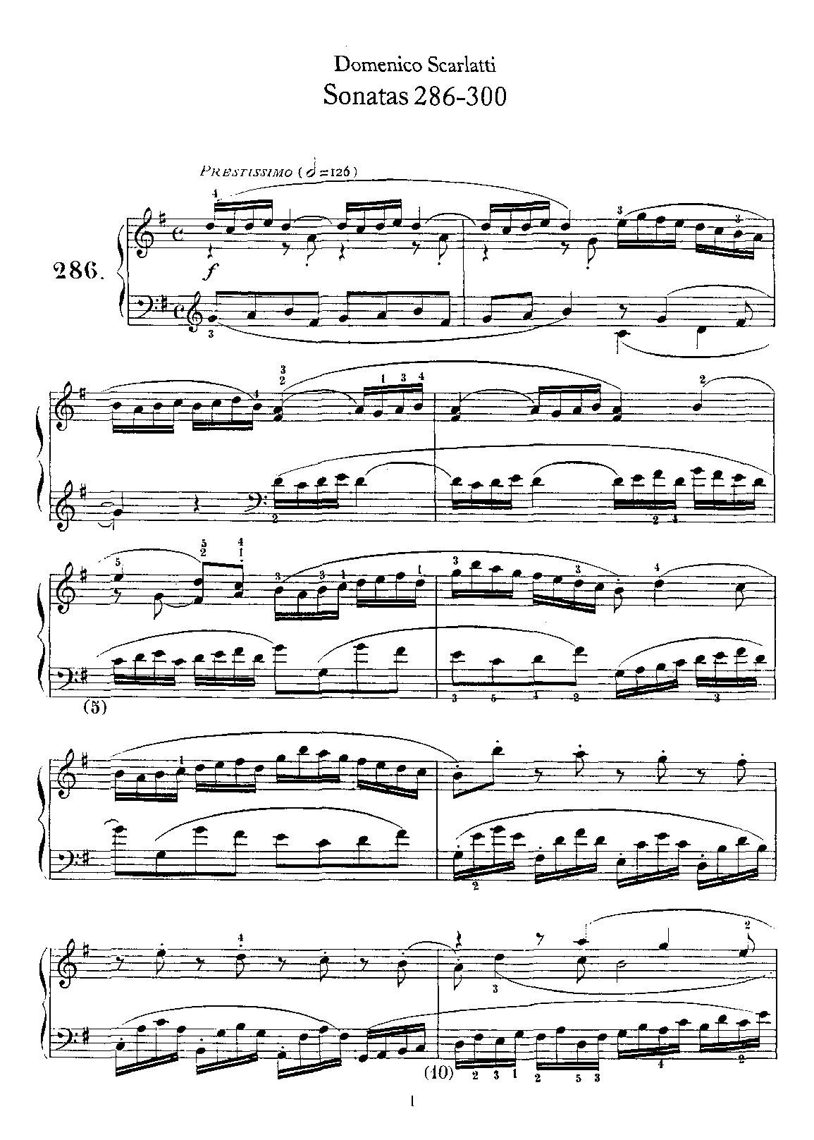 Keyboard Sonata in G major, K.427