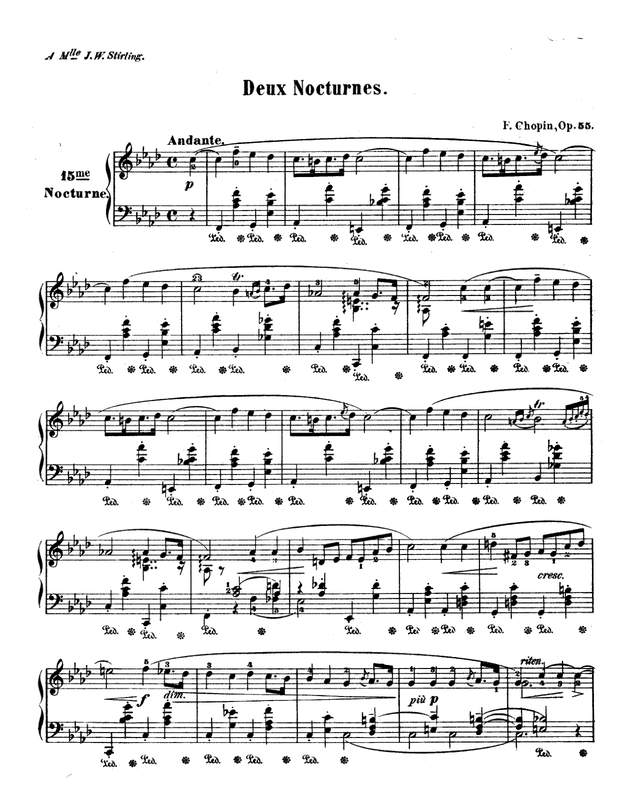 Nocturnes, Op.55