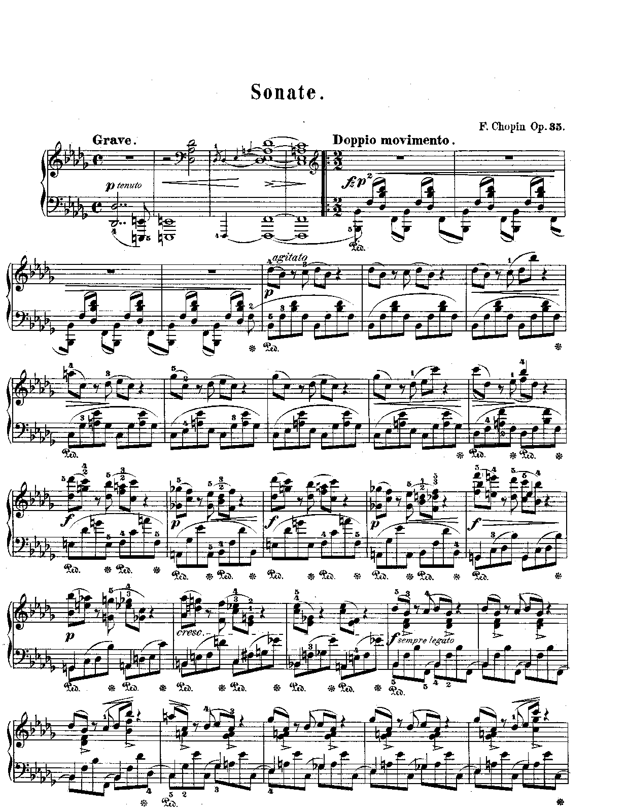 Piano Sonata No.2, Op.35