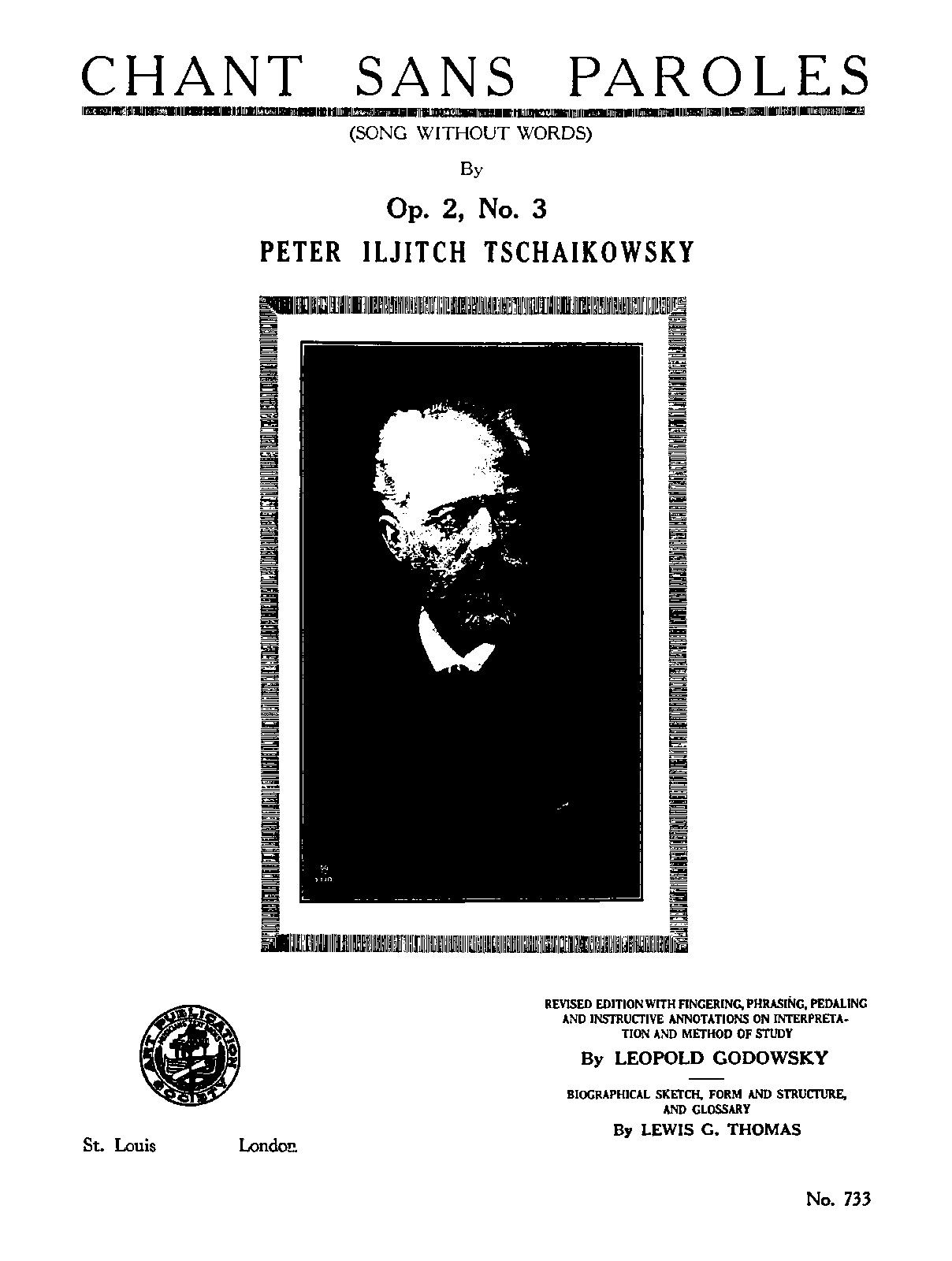Souvenir de Hapsal, Op.2