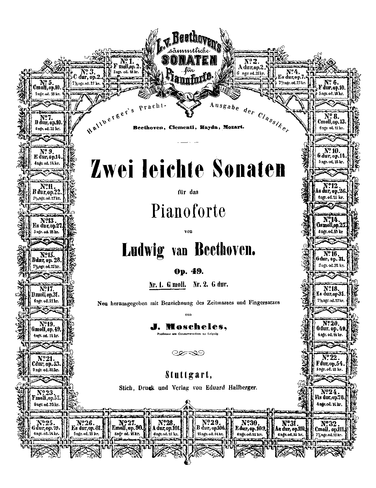 Piano Sonata No.19, Op.49 No.1