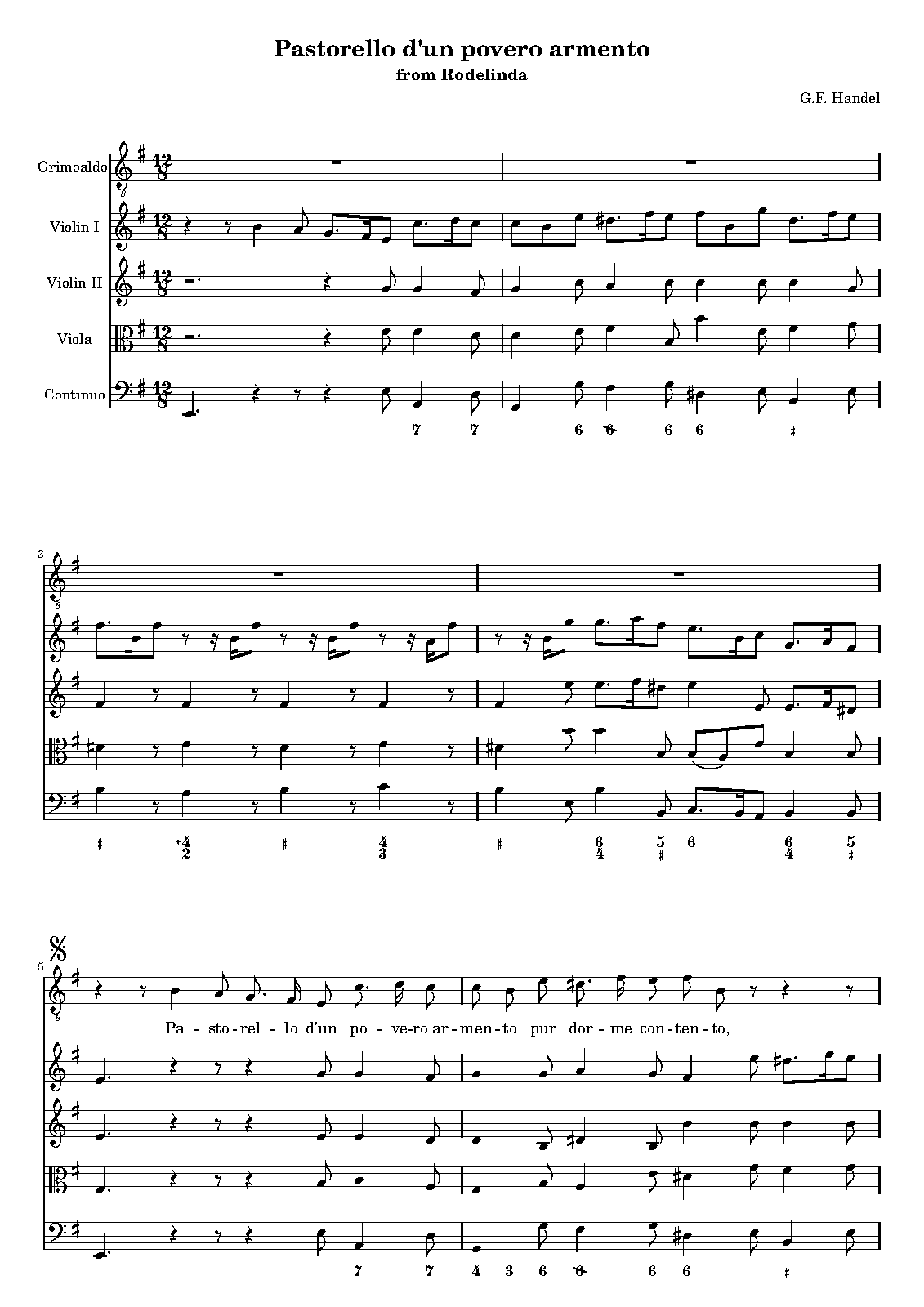 Rodelinda, regina de' Longobardi, HWV 19